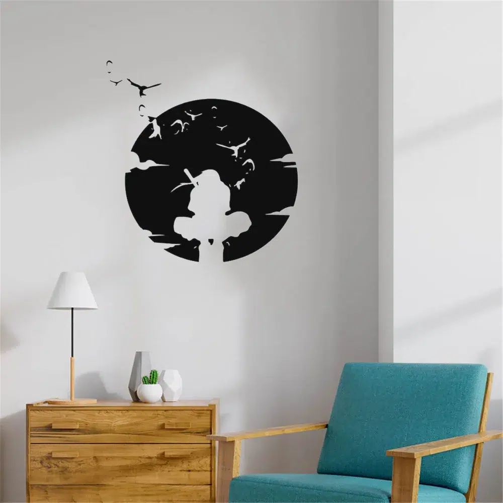 Autocollant Itachi de Naruto pour vos objets – Image 2