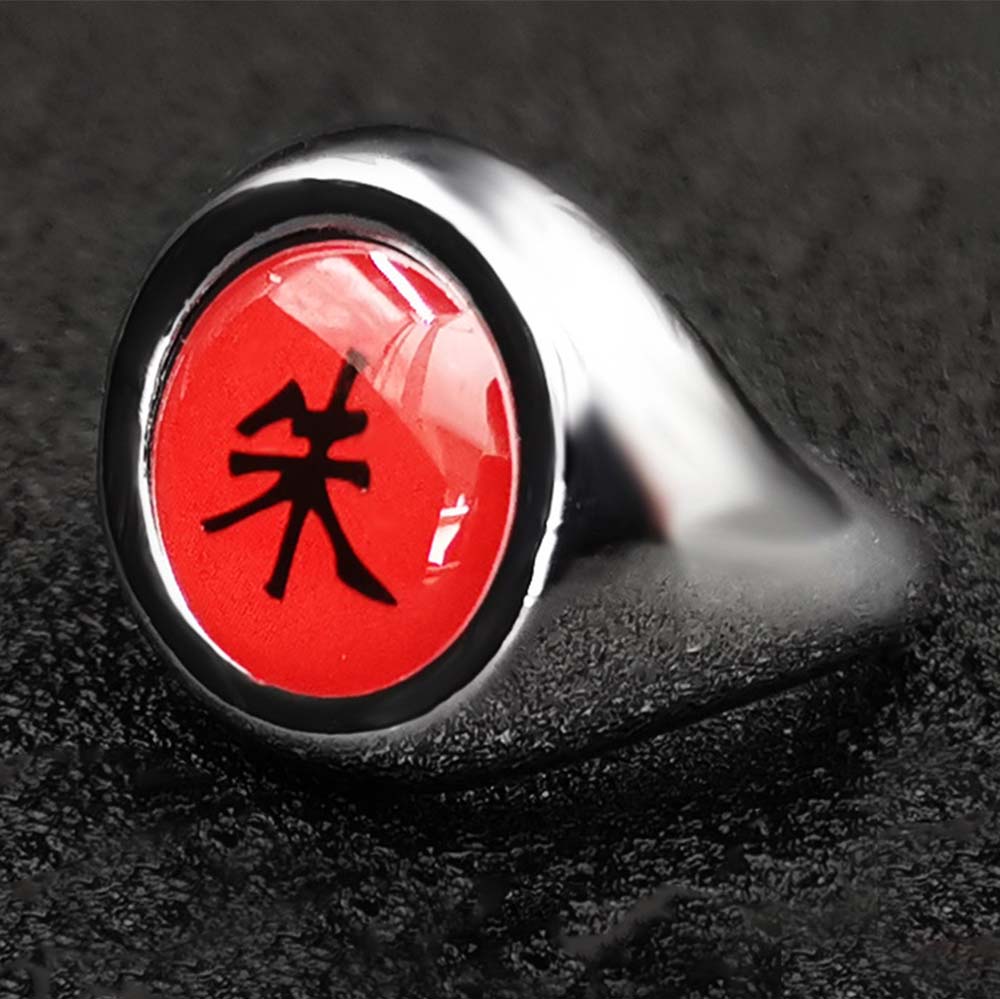 Bague de cosplay Naruto Itachi Uchiwa, symbole du clan Uchiwa – Image 2