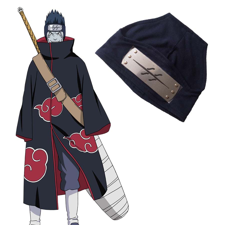Bandeau frontal de cosplay Kisame Hoshigaki, Brume - Naruto