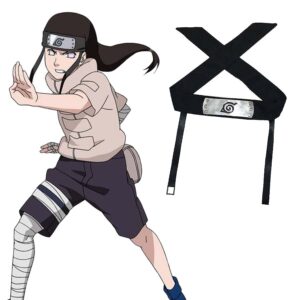 Bandeau frontal Konoha pour cosplay de Neji Hyûga - Naruto