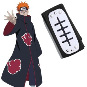 Bandeau Akatsuki de Pain pour cosplay Naruto Shippuden
