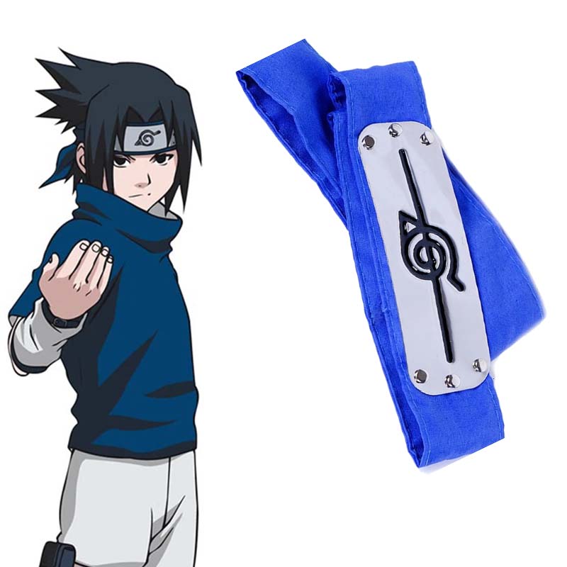 Bandeau de cosplay Sasuke Uchiwa Konoha Naruto Shippuden