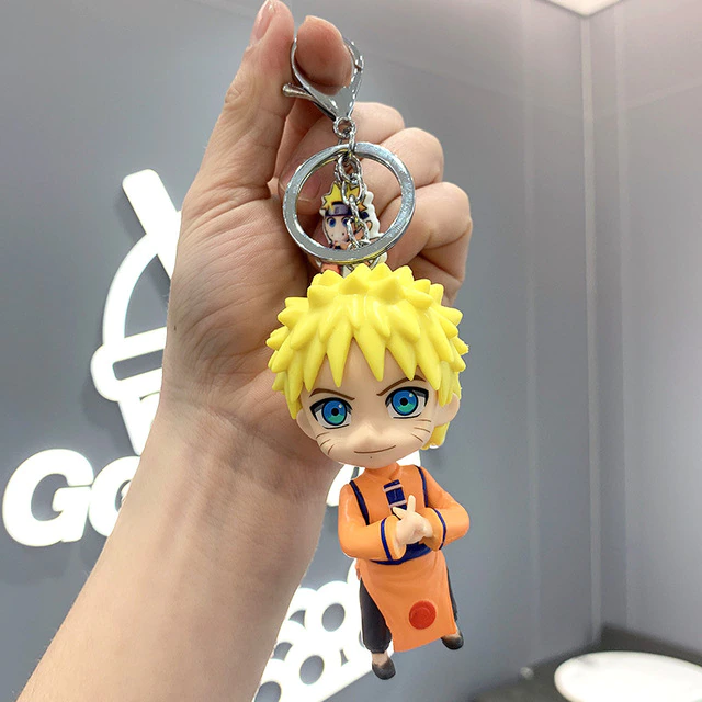 Porte-clés Hokage Naruto en PVC Plastique – Image 2