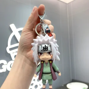 Porte-clés Naruto Jiraya en PVC Plastique