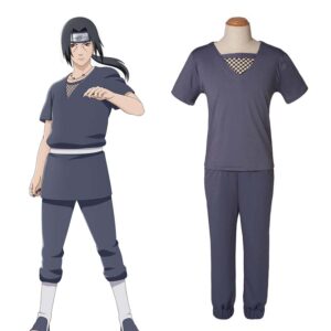 Costume cosplay Akatsuki Itachi Uchiha de Naruto Shippuden