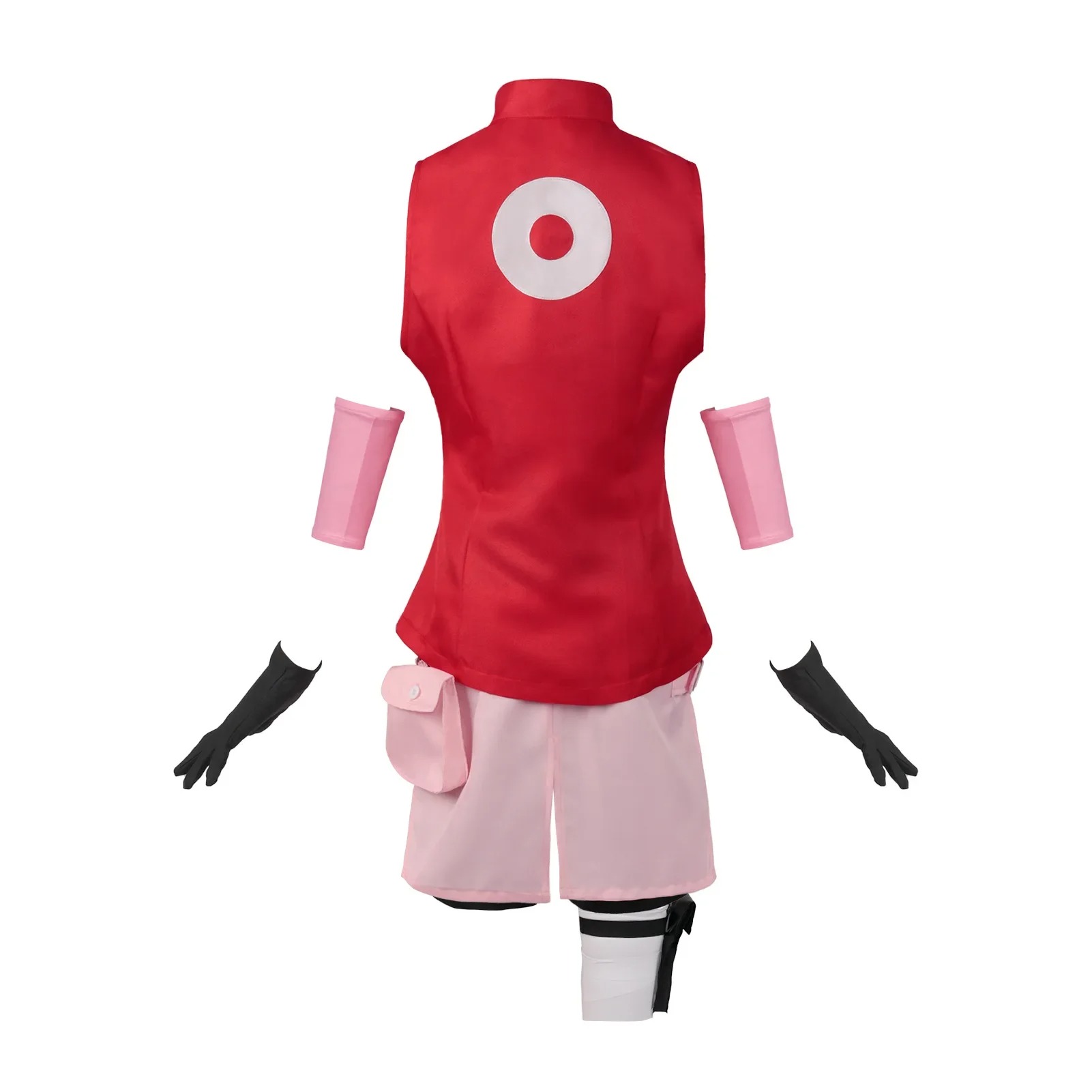 Déguisement Sakura Haruno 11 pièces - Ninja Médecin Naruto Shippuden – Image 5