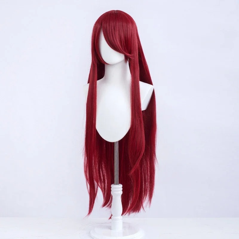 Perruque longue rouge vin Kushina Uzumaki - Naruto – Image 2
