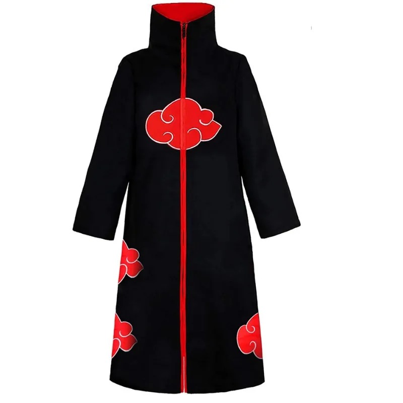 Costume cosplay Akatsuki Itachi Uchiwa pour Naruto Shippuden – Image 2