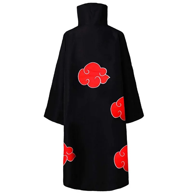 Costume cosplay Akatsuki Itachi Uchiwa pour Naruto Shippuden – Image 3