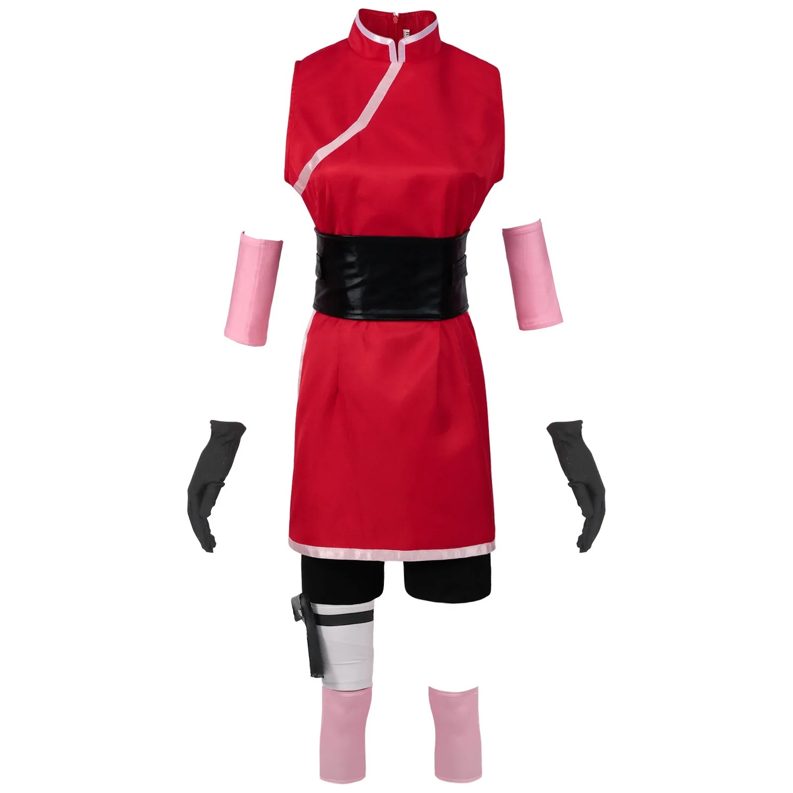 Cosplay Sakura Haruno Naruto Shippuden, costume 11 pièces – Image 4