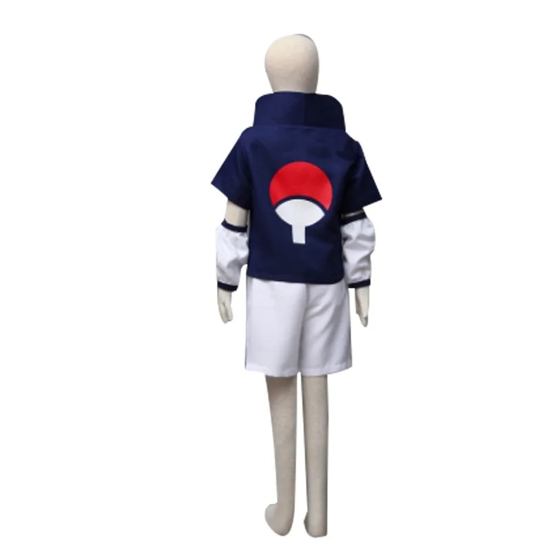 Cosplay Naruto Sasuke Uchiwa avec tenue et accessoires – Image 3