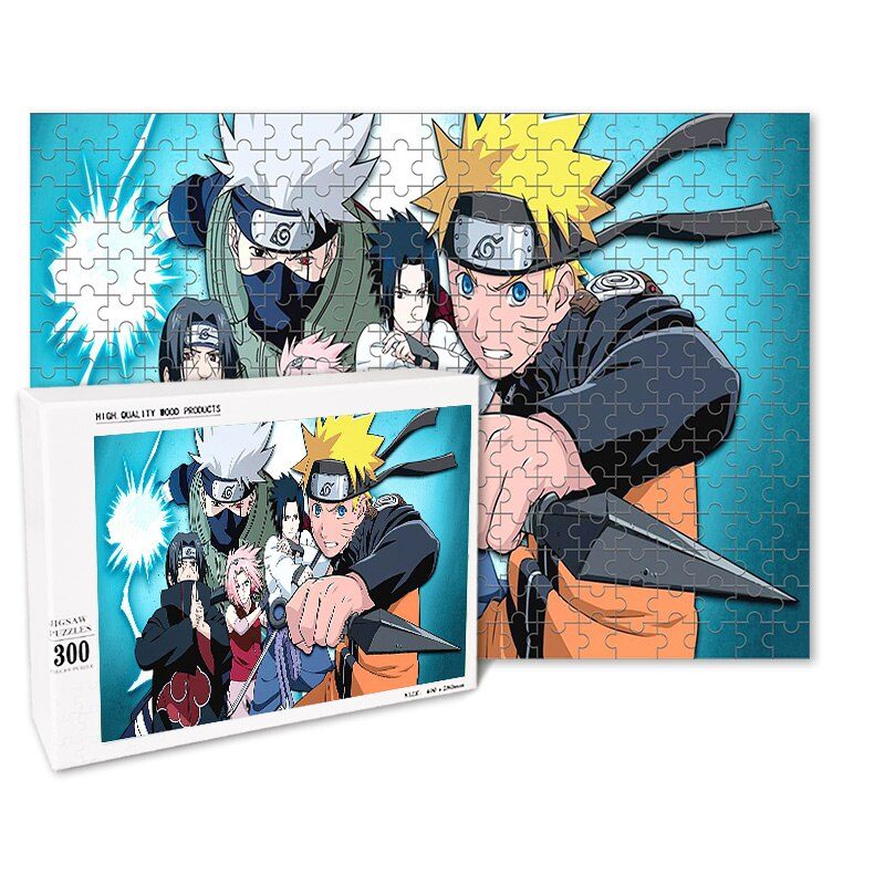 Puzzle Quiz Naruto Itachi Uchiha face à l'équipe 7 – Image 3