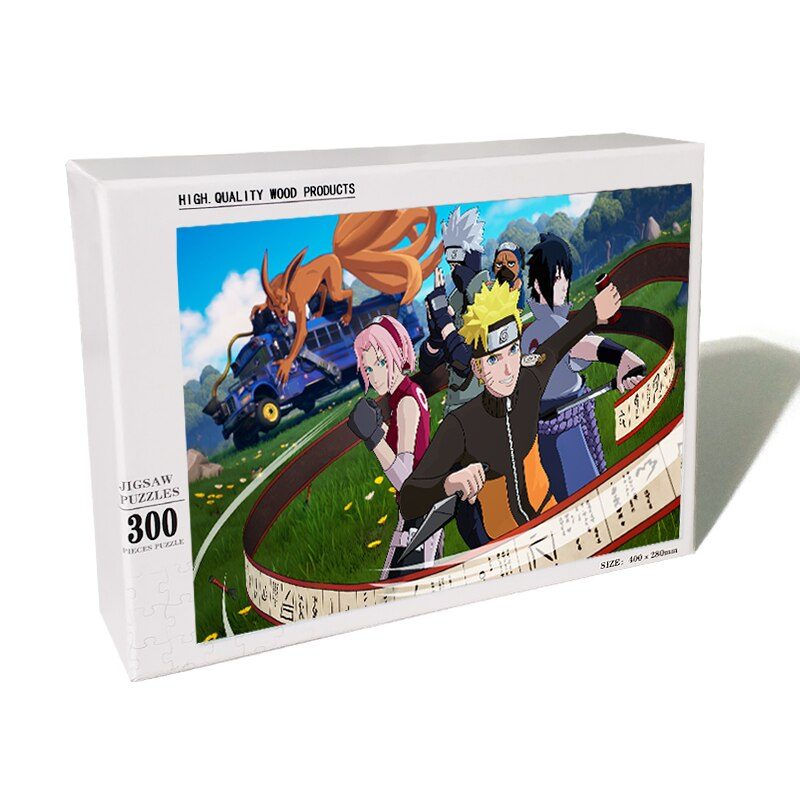 Puzzle Naruto Kurama avec l’équipe 7 en 300 pièces – Image 3