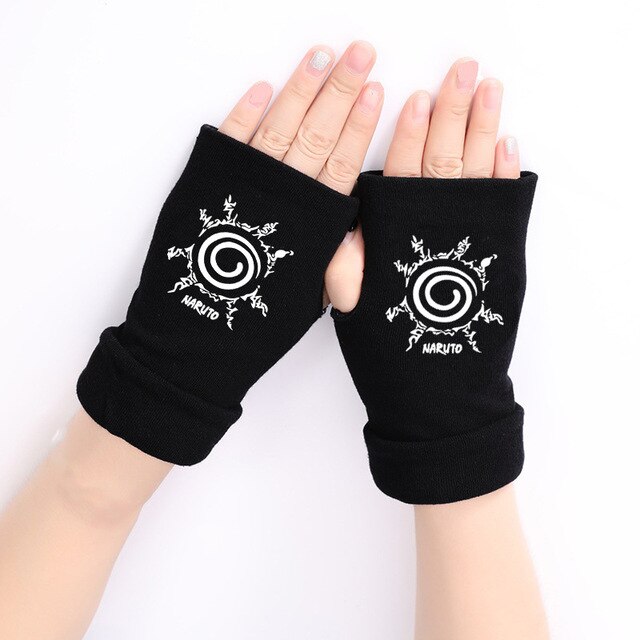 Gants Naruto Kyuubi avec symbole Chakara – Image 3