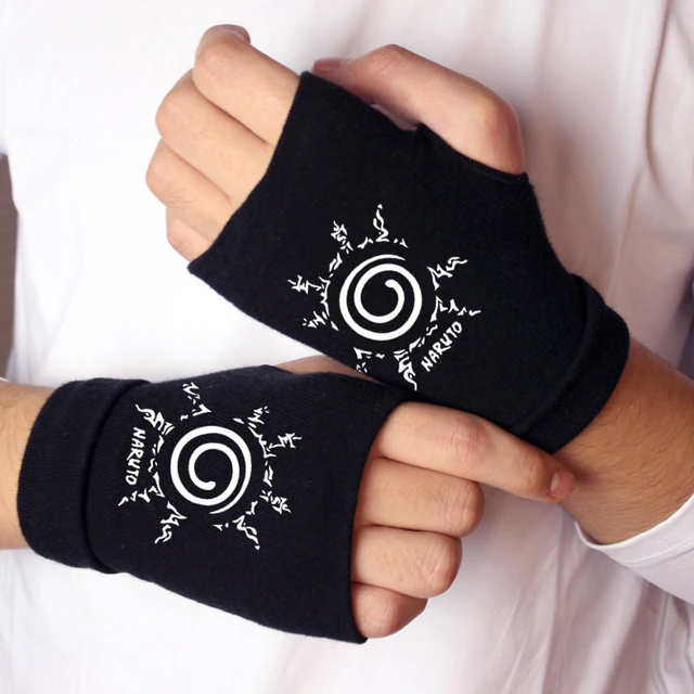 Gants Naruto Kyuubi avec symbole Chakara – Image 2