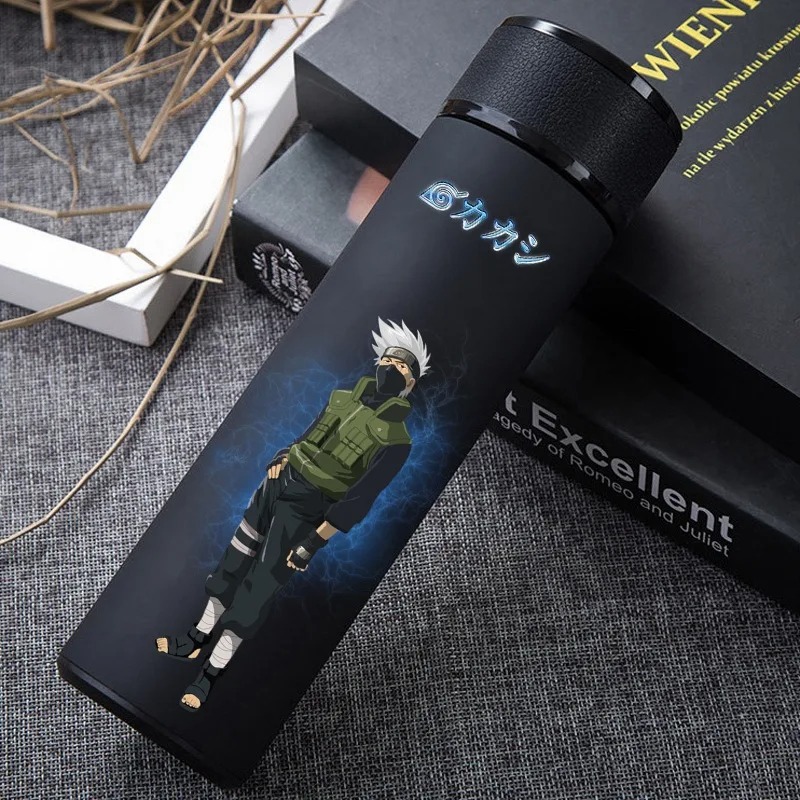 Gourde Kakashi Naruto en acier inoxydable