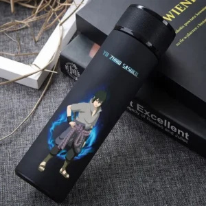 Gourde Naruto en acier inoxydable Sasuke Uchiwa