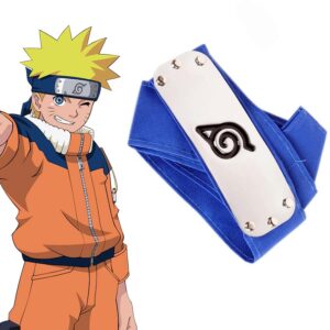 Bandeau frontal de cosplay Naruto Uzumaki - Naruto Shippuden