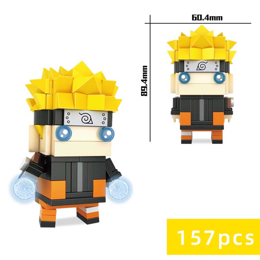 Naruto Uzumaki LEGO BrickHeadz en version cubique – Image 3