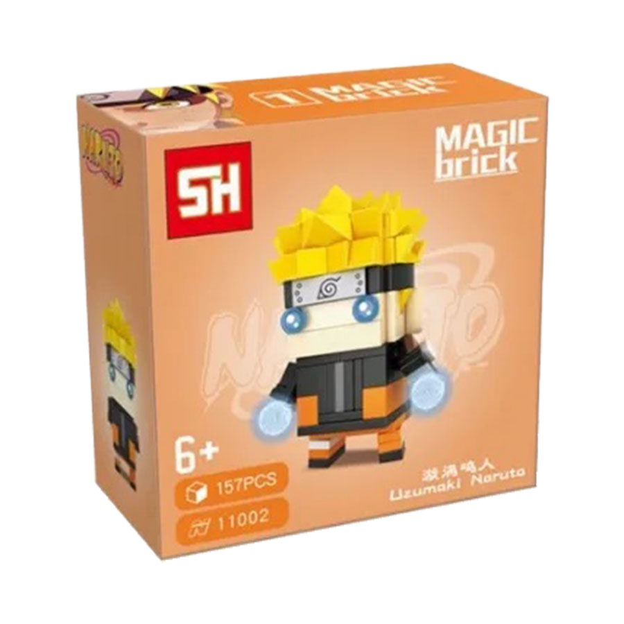 Naruto Uzumaki LEGO BrickHeadz en version cubique