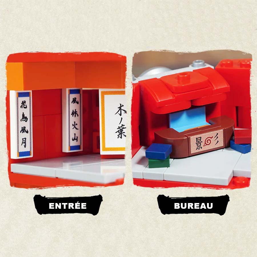 Village LEGO Naruto avec Tour du Hokage – Image 5