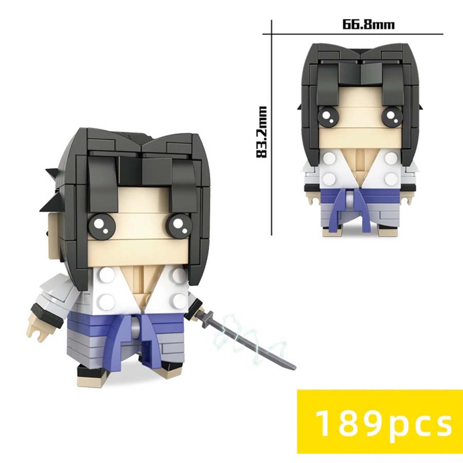 Sasuke Naruto en briques LEGO sans emballage d'origine – Image 3