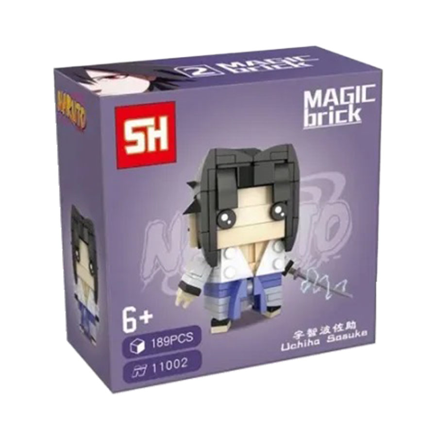 Sasuke Naruto en briques LEGO sans emballage d'origine