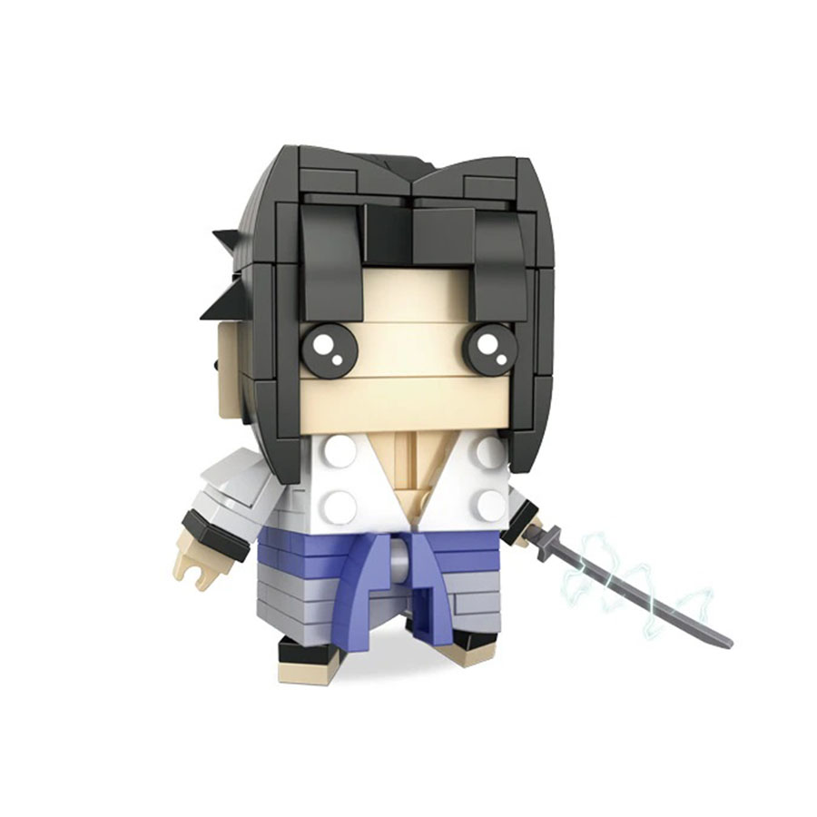 Sasuke Naruto en briques LEGO sans emballage d'origine – Image 2