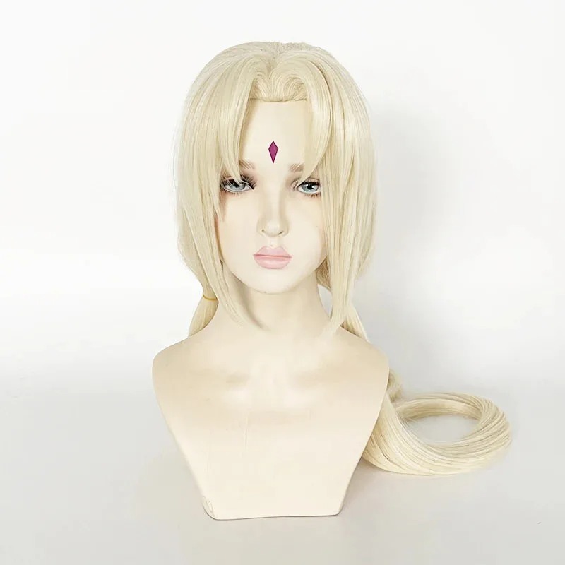 Perruque blonde de cosplay Tsunade - Naruto Shippuden – Image 2