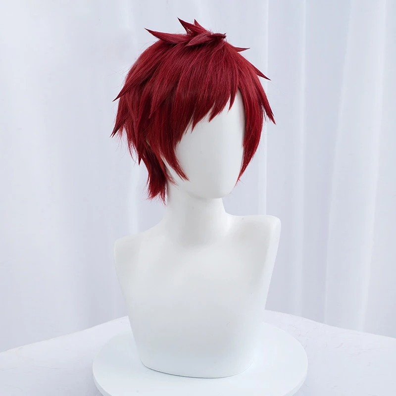 Perruque de cosplay Gaara cheveux rouges - Naruto – Image 3