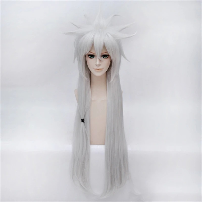 Perruque cosplay Jiraya Mode Ermite de Naruto – Image 3
