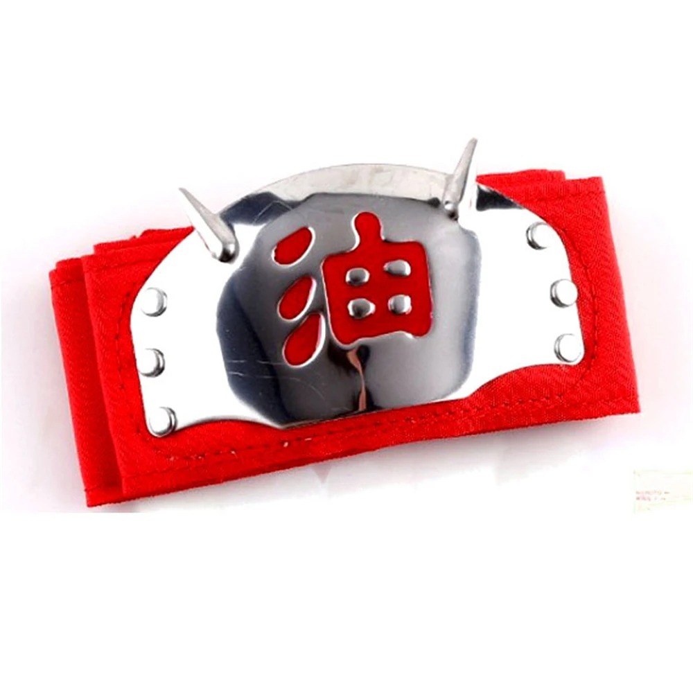 Bandeau Jiraya Mode Ermite Jaune Noir Rouge - Naruto – Image 3