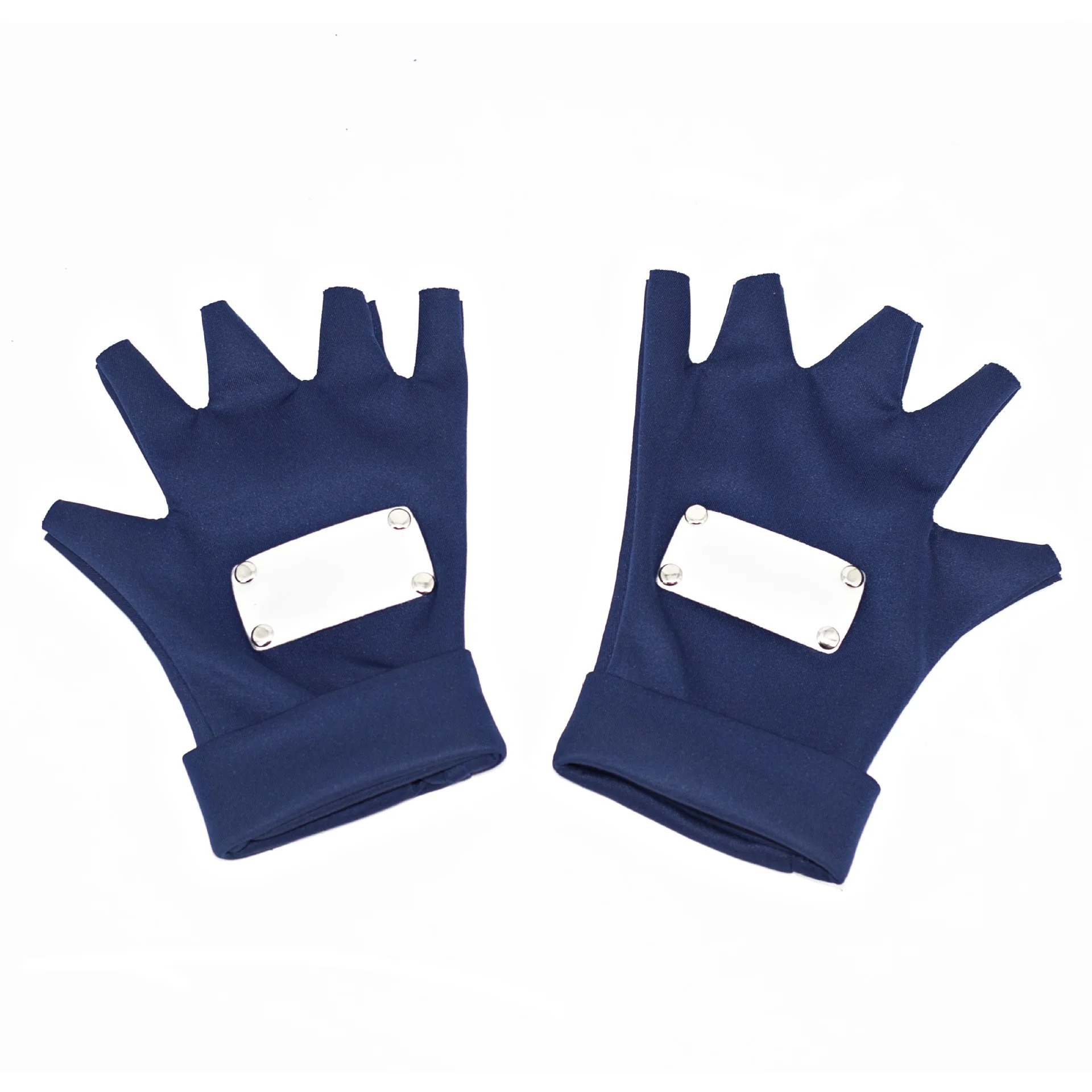 Gants cosplay Naruto Kakashi Hatake sans doigts – Image 3