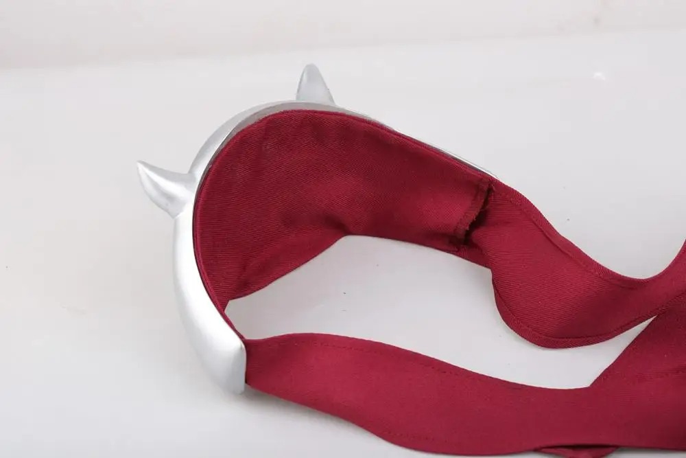 Bandeau de cosplay Jiraya Jaune, Noir, Rouge - Village de Konoha - Naruto – Image 4