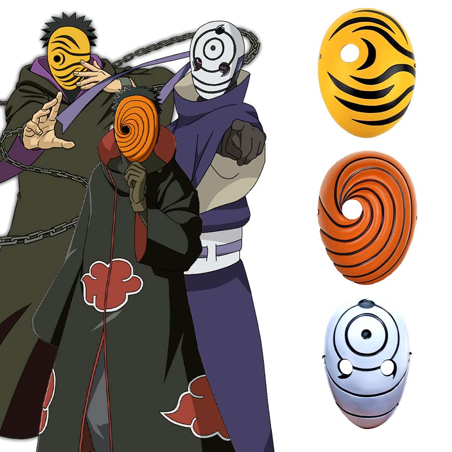 Masque d’Obito Uchiwa Trio de l’Ombre - Naruto Shippuden