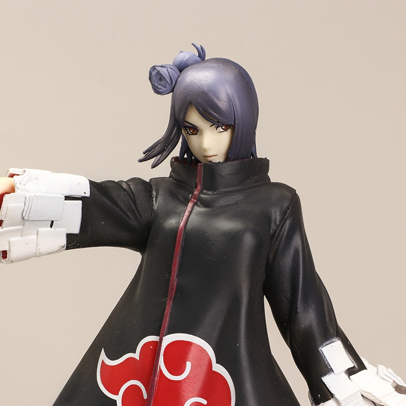 Figurine Naruto Konan Akatsuki en PVC, Éclat Sombre – Image 2