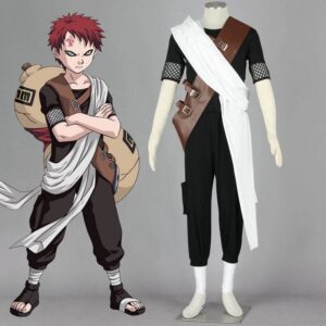 Cosplay Gaara Kazekage du Sable, tailles L, M, S, XL, XXL - Naruto Shippuden