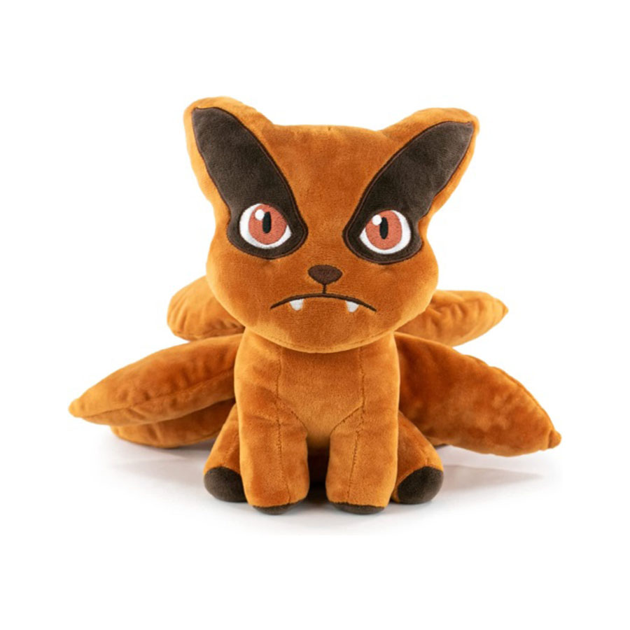Peluche imposante de Kurama, démon renard de Naruto