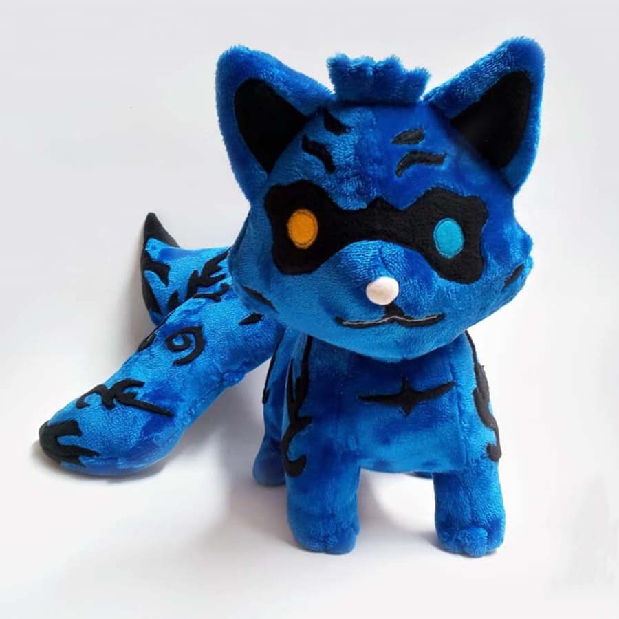 Peluche originale Matatabi Naruto, chat à deux queues – Image 2