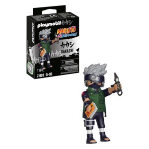 Figurine Playmobil Naruto Kakashi Hatake avec kunai
