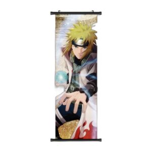 Tableau toile Naruto Kakashi Sasuke décoration chambre