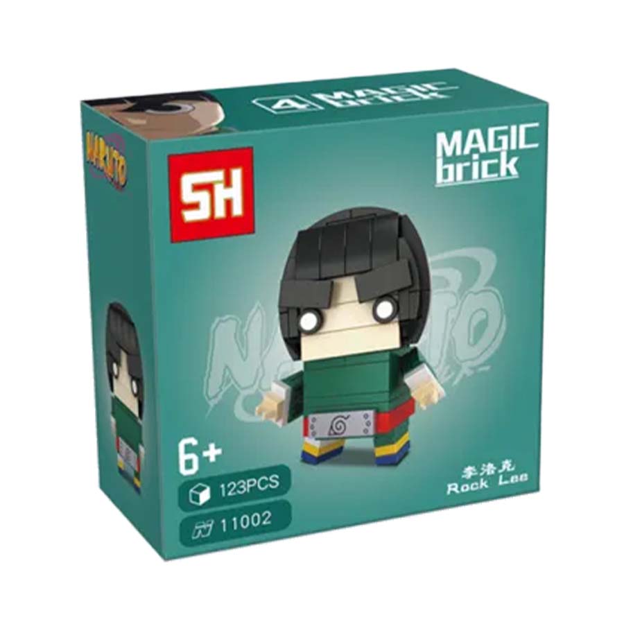 LEGO Naruto Rock Lee en briques avec emballage d'origine