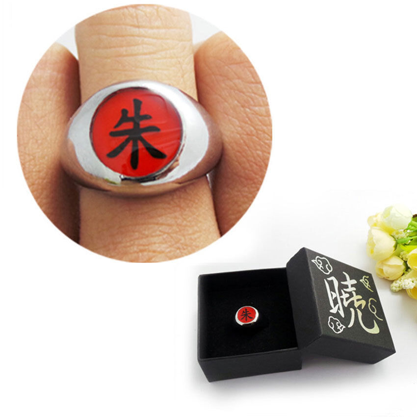 Bague de cosplay Naruto Itachi Uchiwa, symbole du clan Uchiwa – Image 4