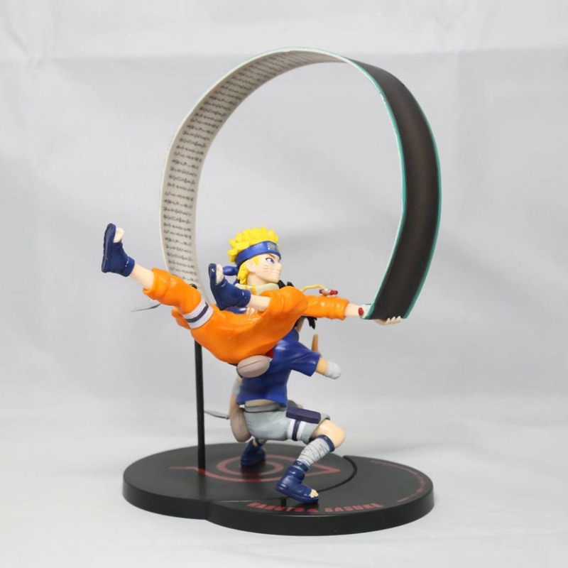 Figurine Battle Ver Naruto avec Sasuke Uchiha et Naruto Uzumaki – Image 5