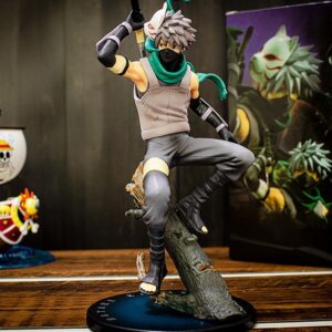 Figurine Hatake Kakashi 21 cm en PVC premium, Naruto Shippuden