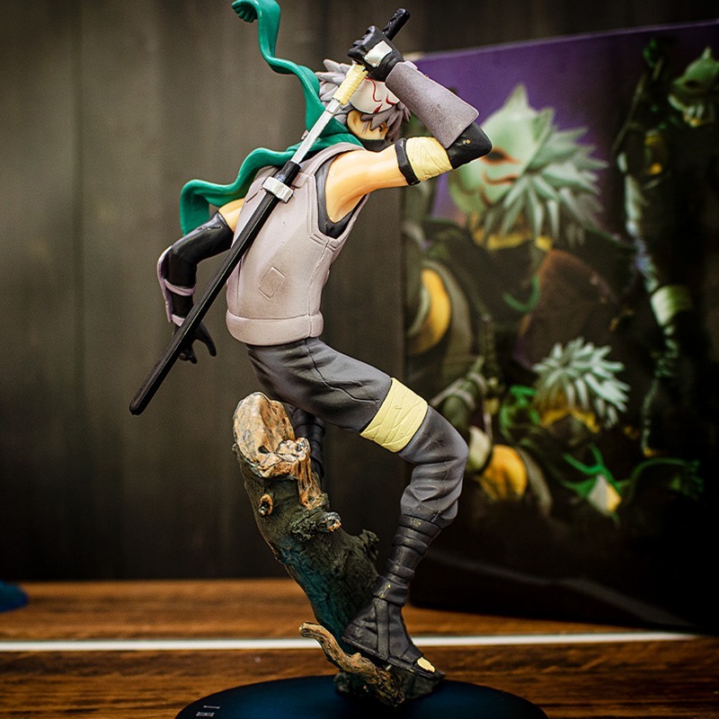 Figurine Hatake Kakashi 21 cm en PVC premium, Naruto Shippuden – Image 5