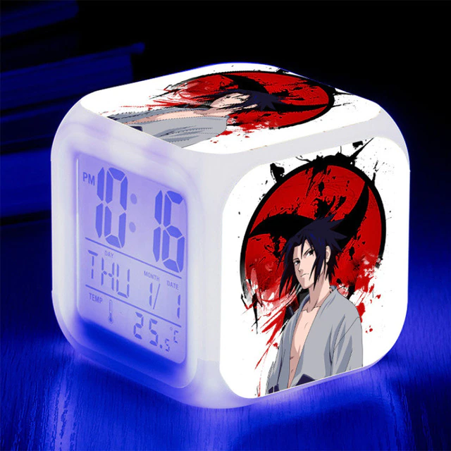 Réveil alarm Naruto, Sasuke Uchiwa et Sharingan – Image 2