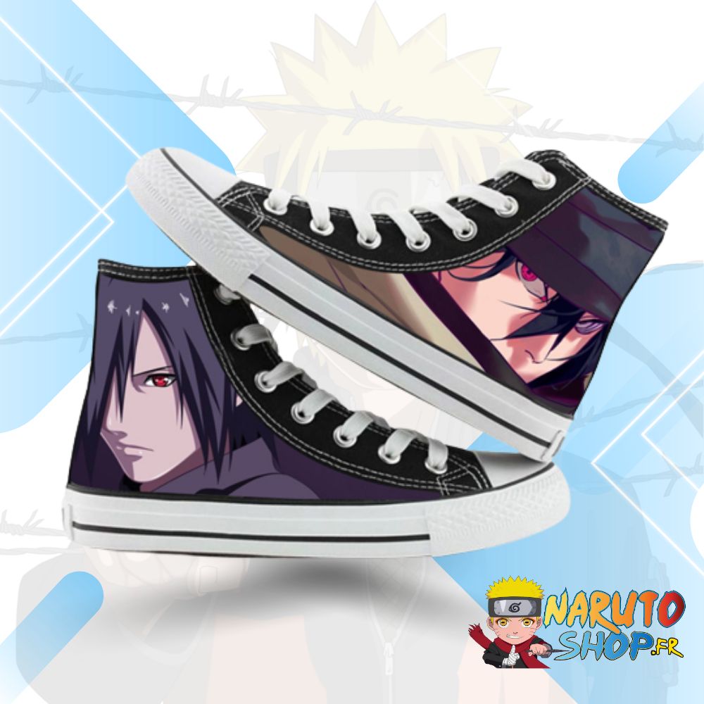 Chaussures adulte Sasuke Naruto, tailles 35 à 44