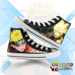 Chaussures montantes Naruto Chakra Kyubi pour Naruto
