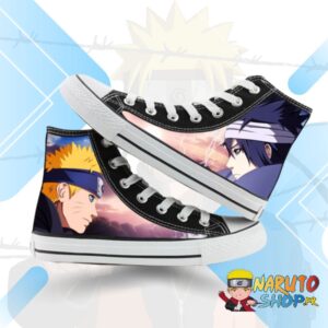 Basket Converse Naruto Vs Sasuke - Doublure 100 % coton
